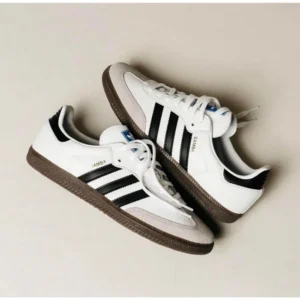Premium Adidas Samba Black White Shoes For Men (LAB2813)