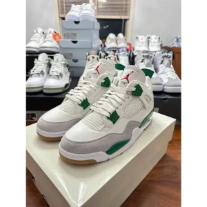 Premium Air Jordan 4 Pine Green Shoes For Men (LAZ507)