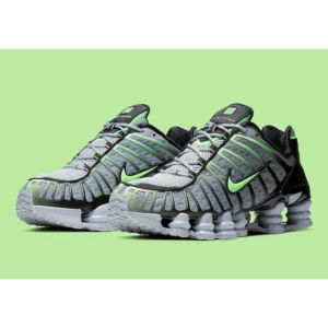 Premium Nike Shox Tl Wolf Grey Lime Blast Grailed Shoes For Men (BOT2221)