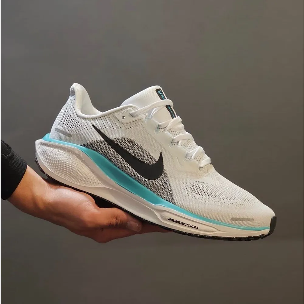 Premium Nike Air Zoom Pegasus 41 White Blue Shoes For Men (BOT2227) - Image 2