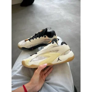 nike air jordan luka 2 shoes held in hand