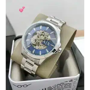 Armani Exchange Watch Skeleton Dial Automatic For Men (SUP2030)